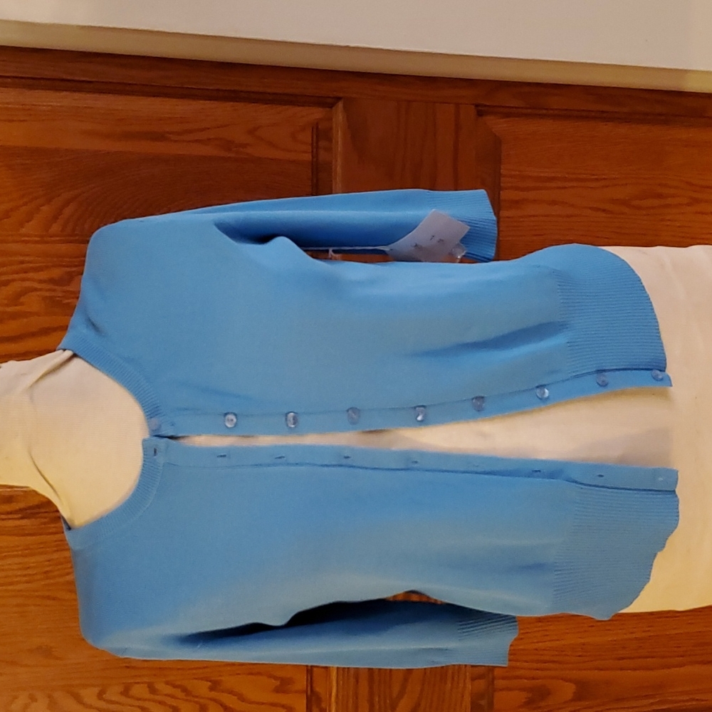 Joseph A Blue Sweater